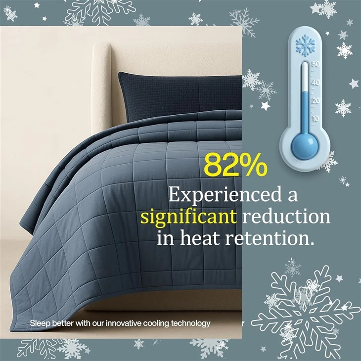 Cooling Weighted Blanket Queen Size factory